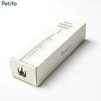 Angled view of the Petifo Detixy packaging box featuring product text and a small castle logo graphic on the side.