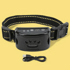 Anti-bark collar_black colour automatic - Petifo