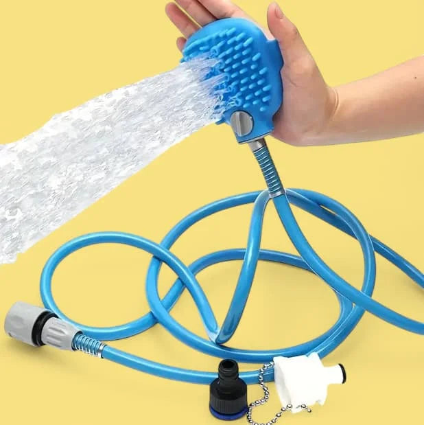 AquaGroomer Duschhandske med vattenanslutning - basic