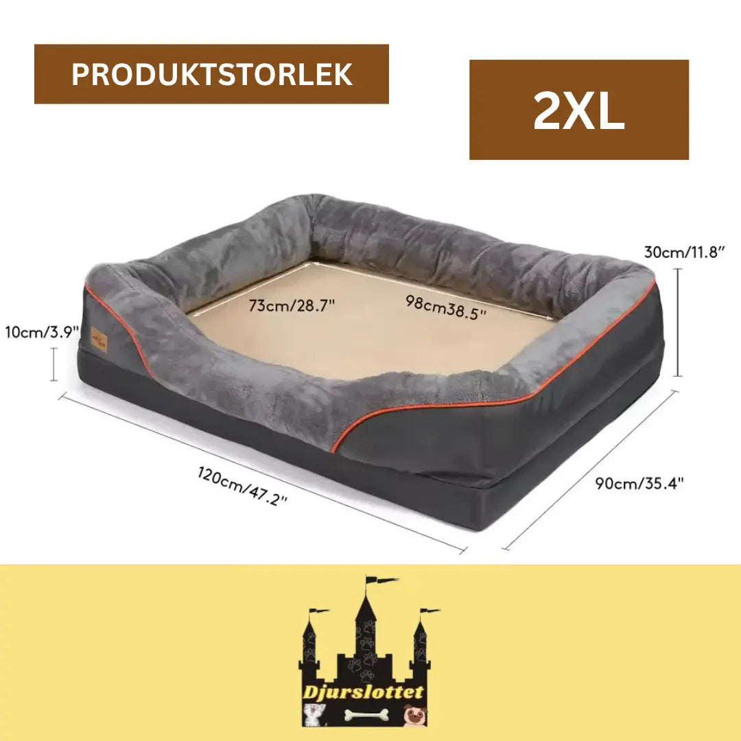  Djurslottets Stor Hundsäng Storlek 2XL - Djurslottet