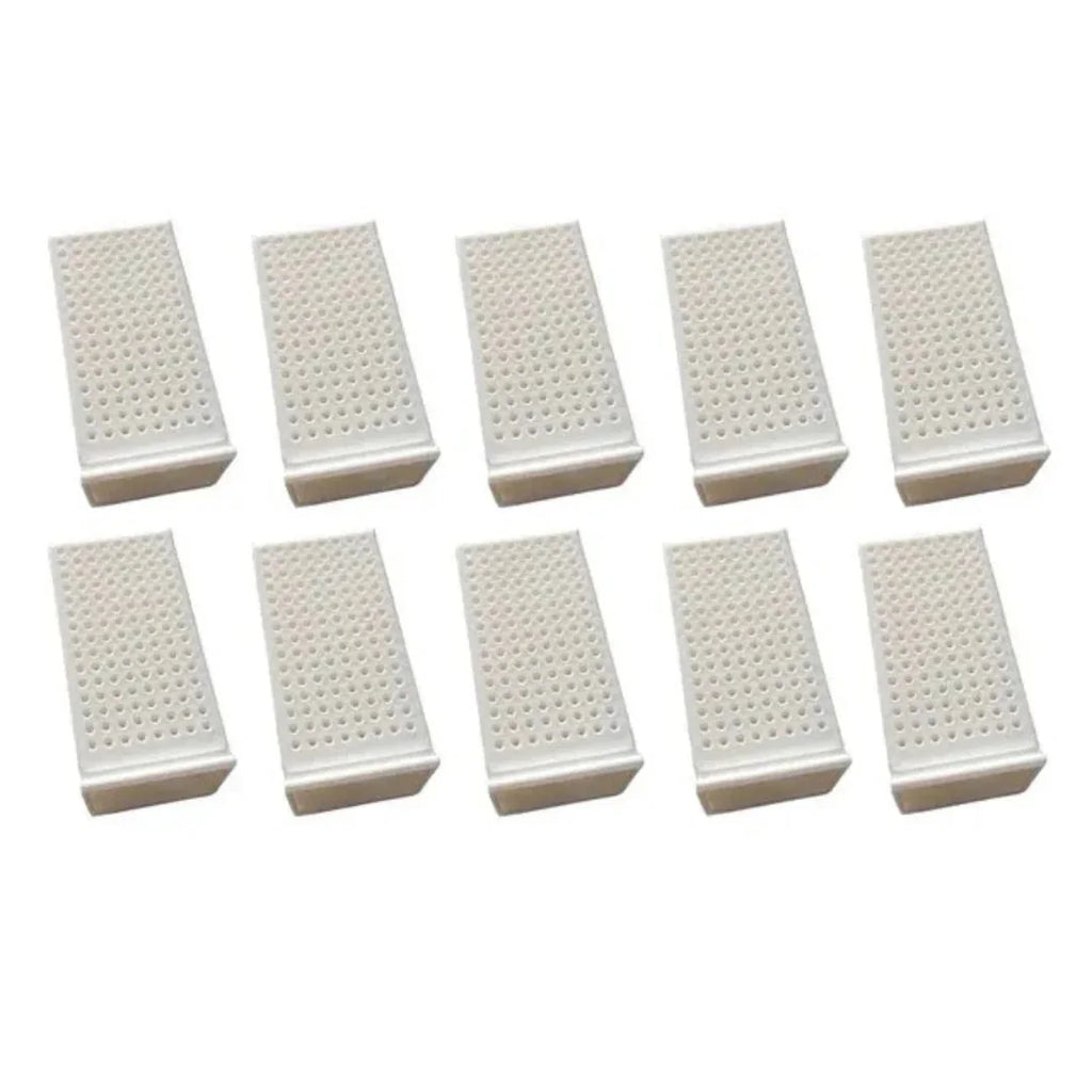 Pack of ten replacement filter cartridges for pet water fountains