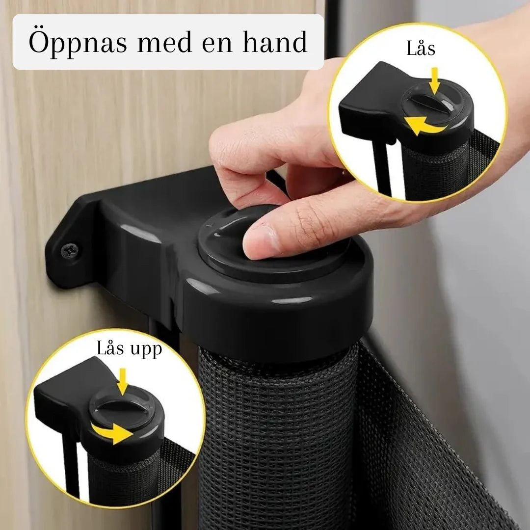 Detixy retractable gate Easy Installation - Petifo