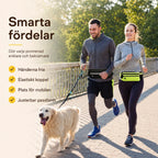 Flexura Dog Lead with waist bag smart - Petifo