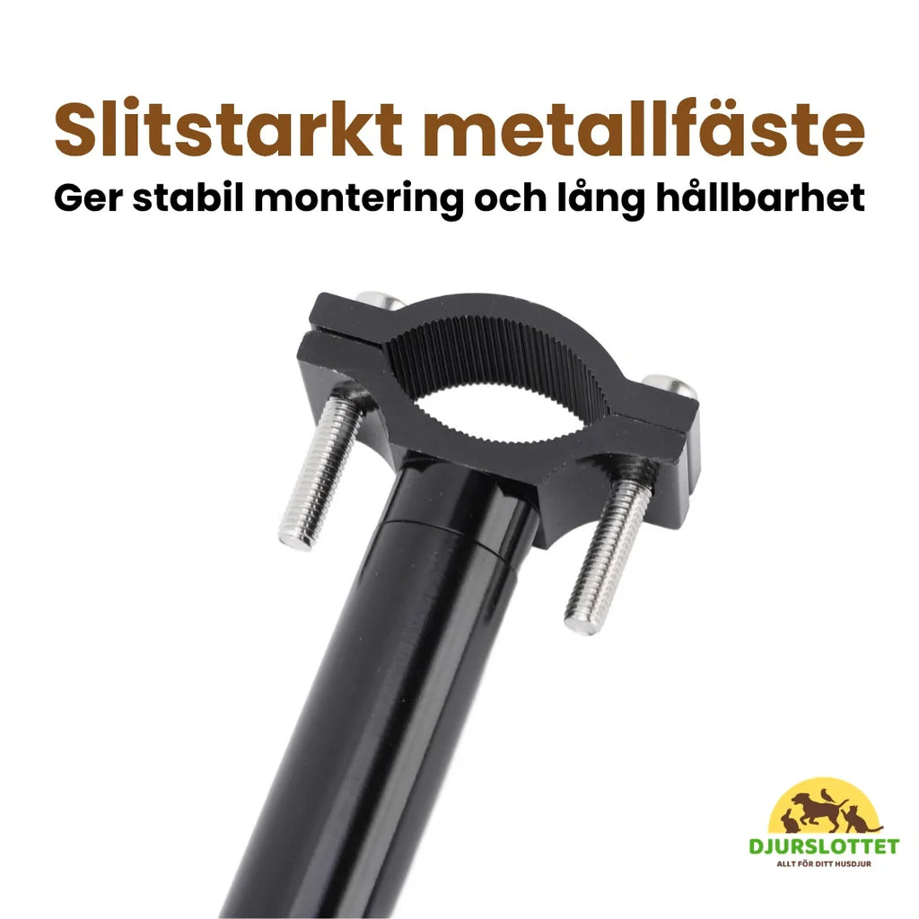Flexura Dog Bike Lead Durable metal mount - Petifo
