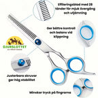 Grooming kit for pets Thinning blade with 28 teeth for a soft transition and blending - Petifo