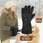 Glove size of Heated Gloves for Dog Owners Petifo