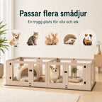 Dog Playpen with Window Panels suits several small animals - Petifo