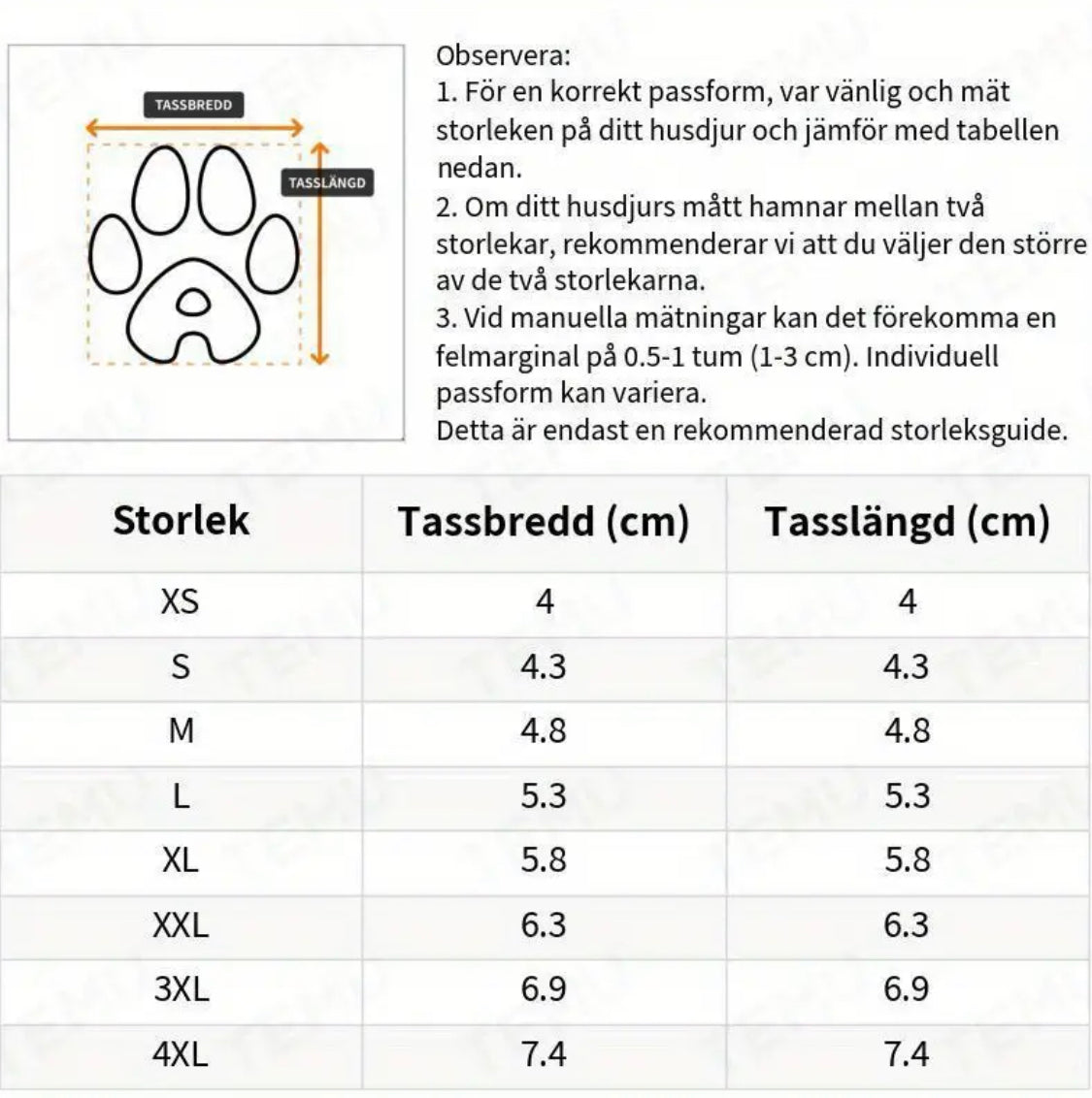Hundskor Vinter, 
Skor Till Hund Snö, SnowGrip Vattentäta Hundskor (Reflekterande) - Djurslottet