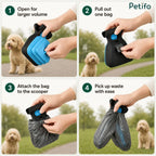 A four-step visual instruction guide