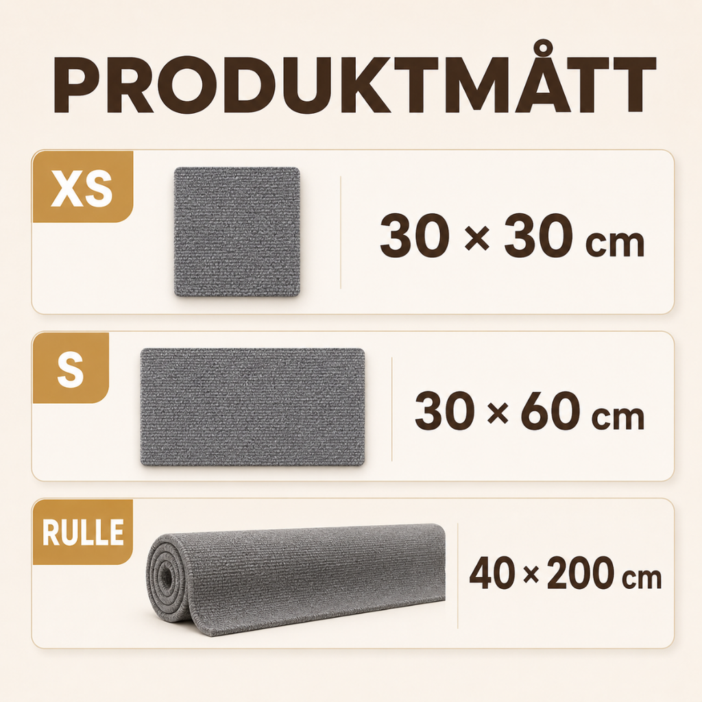 Self-Adhesive Scratching Mat size - Petifo