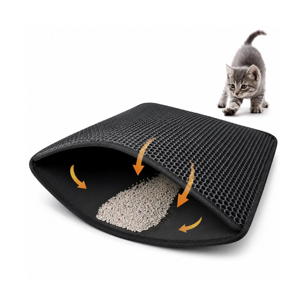 Large Litter Box Mat - Petifo