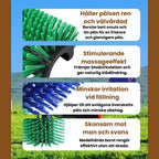 Massage brush for horse Keeps the coat clean and well-groomed - Petifo