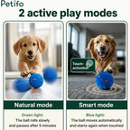  Infographic comparing natural rolling mode and touch-activated smart mode with green and blue indicator lights.