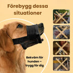 Dog Muzzle Prevent these situations -Petifo