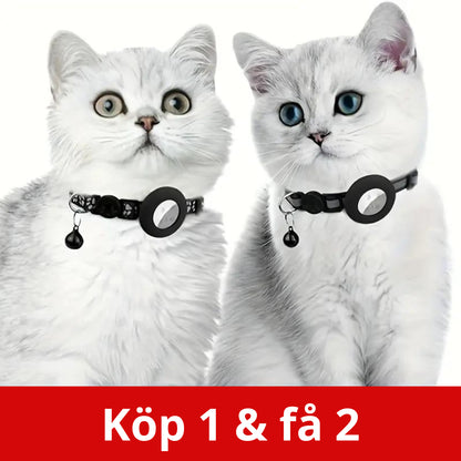 Katthalsband med Airtagskal - Djurslottet