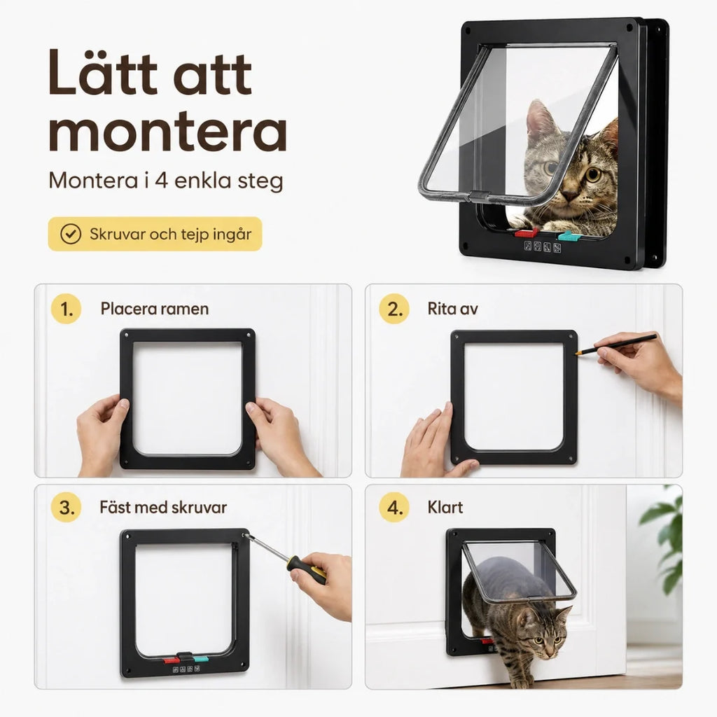 PetVent Cat Flap - Petifo