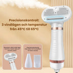Petdryer Pro coat dryer Precision control: 
3 air modes and temperature from 45°C to 65°C - Petifo