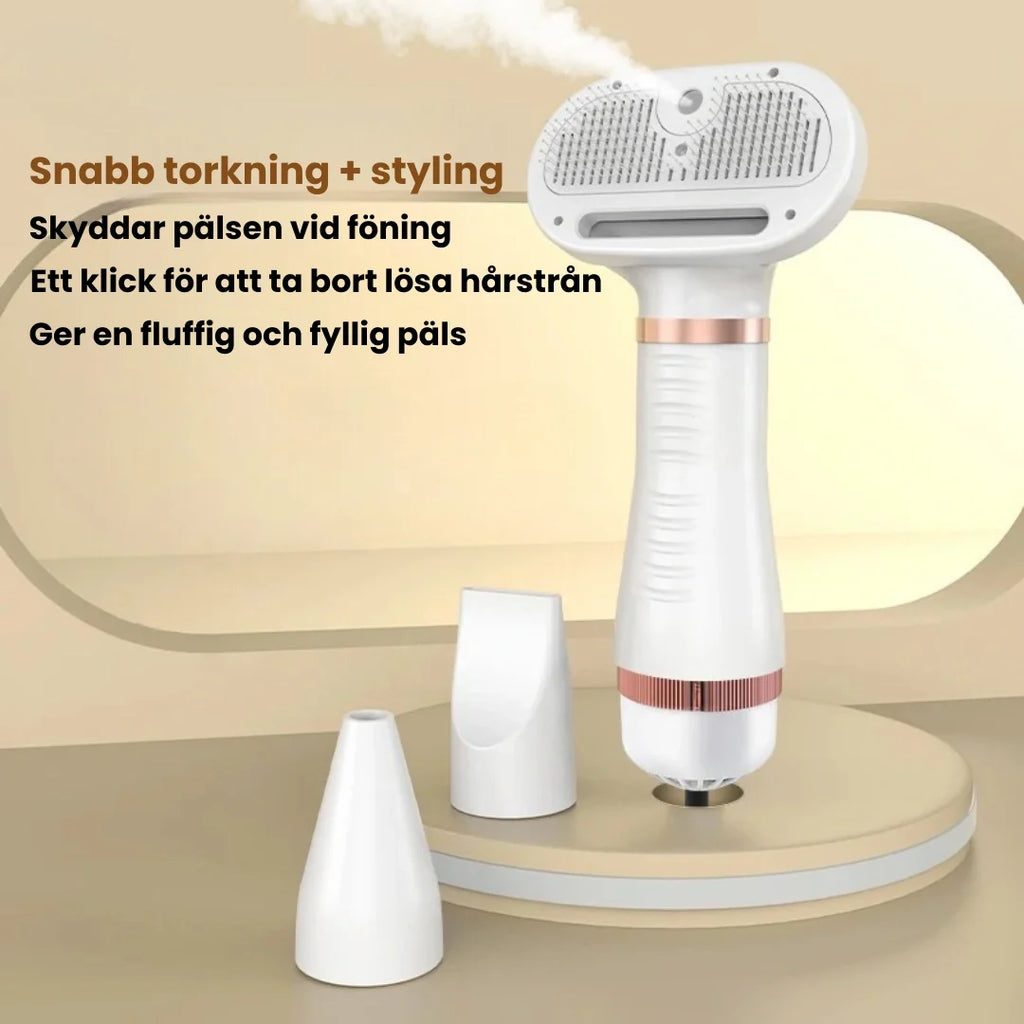 Petdryer Pro coat dryer Fast drying + styling - Petifo