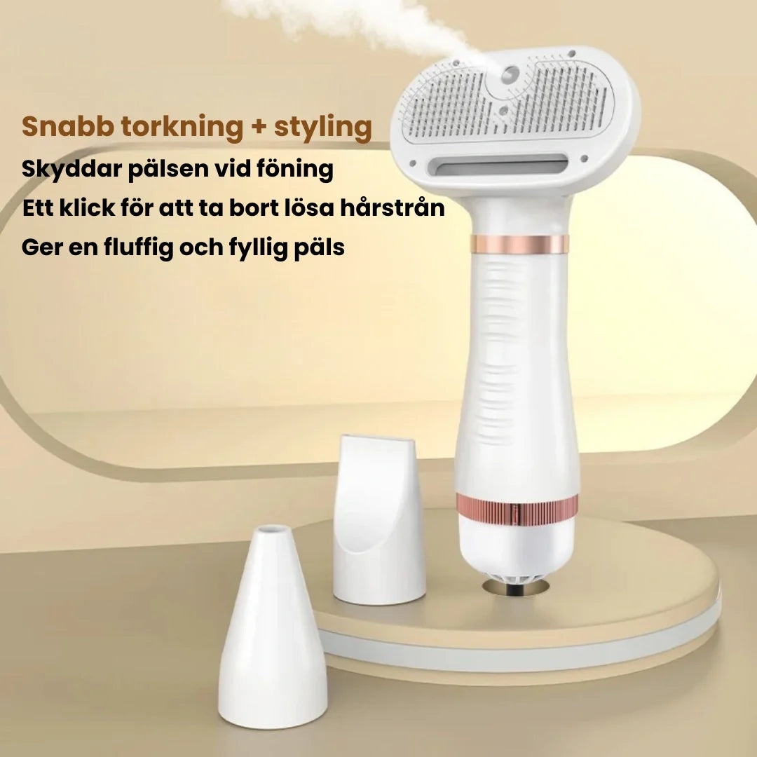 Petdryer Pro coat dryer Fast drying + styling - Petifo