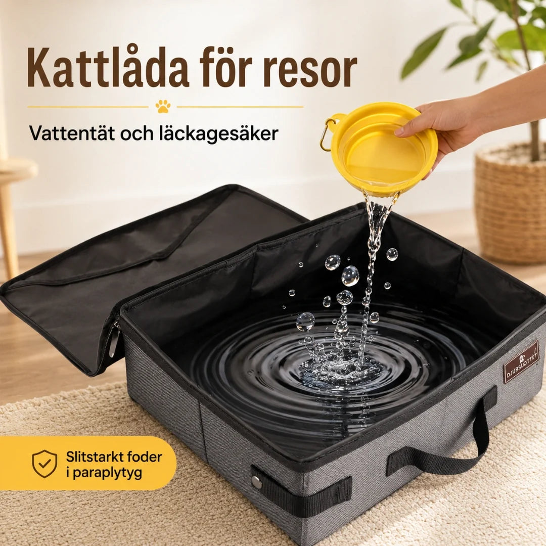 Portable cat litter tray Litter tray for travel -Petifo