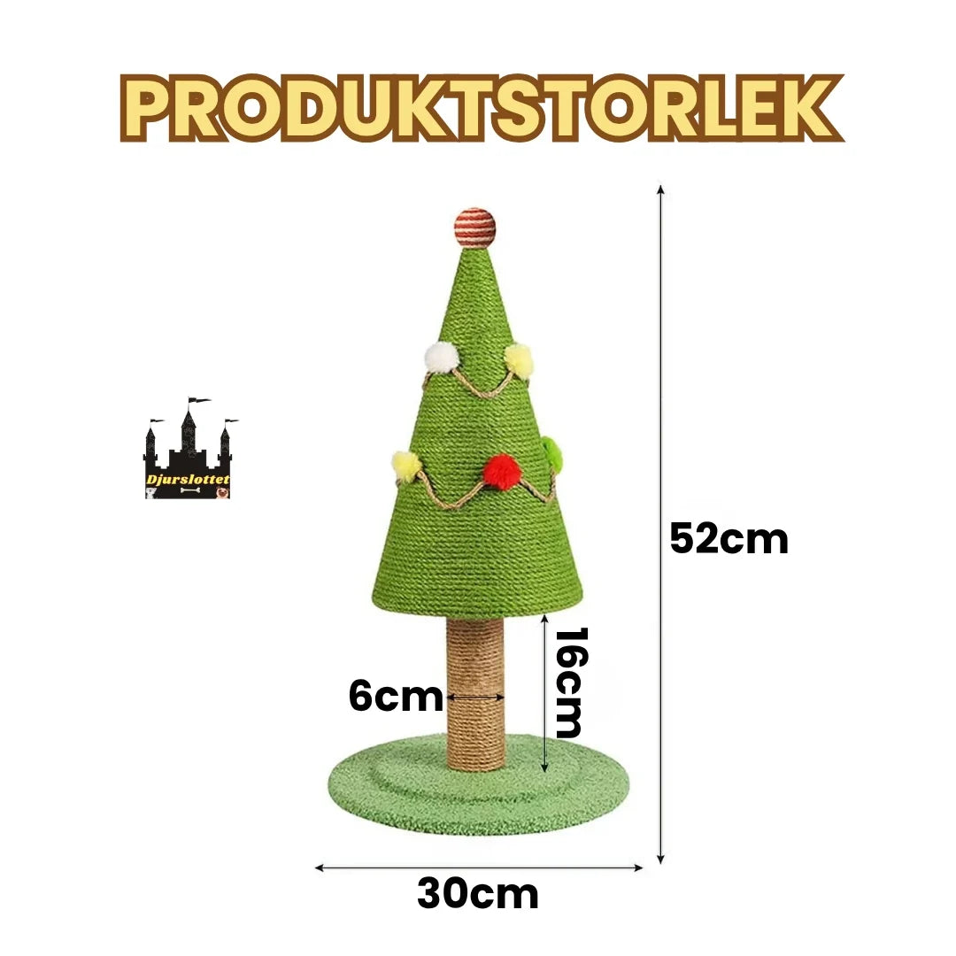 Product size of Scratching Post Christmas Tree for cat - Petifo