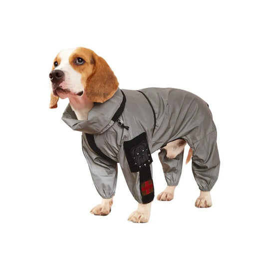Regnjacka Till Hund, 
Regnjacka Hundar, Reflekterande Regntäcke till Hundar