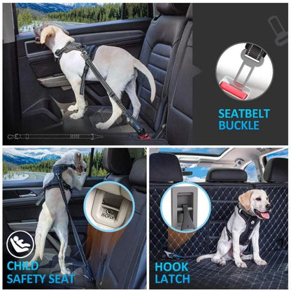 Bilbälte För Hundar, 
Bilbälte Hund, Kraftigt bilbälte för husdjur