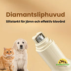 Silvetti Nail Grinder with Paw Trimmer Diamond grinding head - Petifo