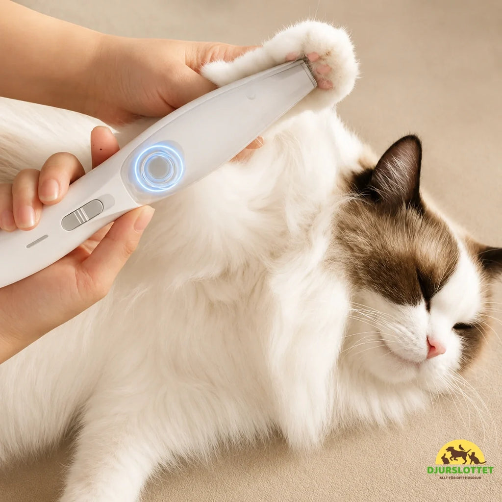 Silvetti Paw Trimmer with Vacuum Cleaner trimming Petifo