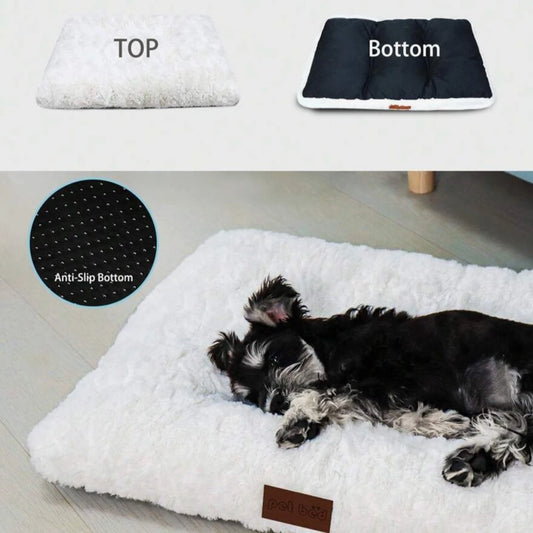 Fluffig Hundbädd, 
Hundbädd Tvättbar, CozyCloud Fluffig djurbädd - Djurslottet