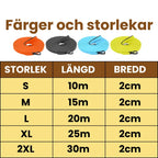Tracking Line for Dog Colours and sizes Petifo
