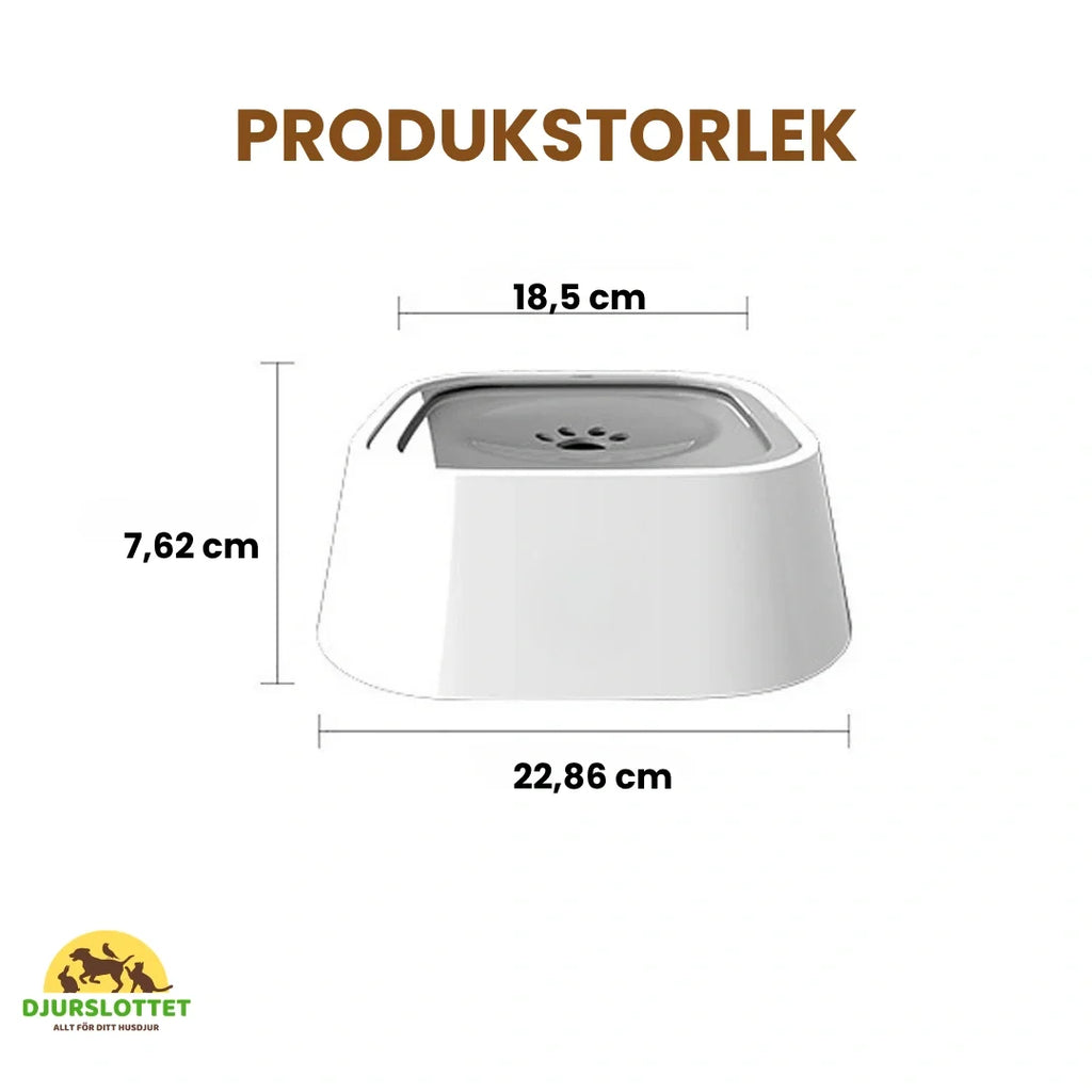Size Anti-Spill Water Bowl - Petifo