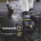 Winter Dog Shoes, 
Snow Dog Shoes, SnowGrip Waterproof Dog Shoes (Reflective) - Petifo