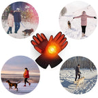 Heated Gloves for Dog Owners Cold hands should not ruin the dog walk  Petifo