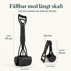 PawPick Foldable Dog Poop Scoop size - Petifo