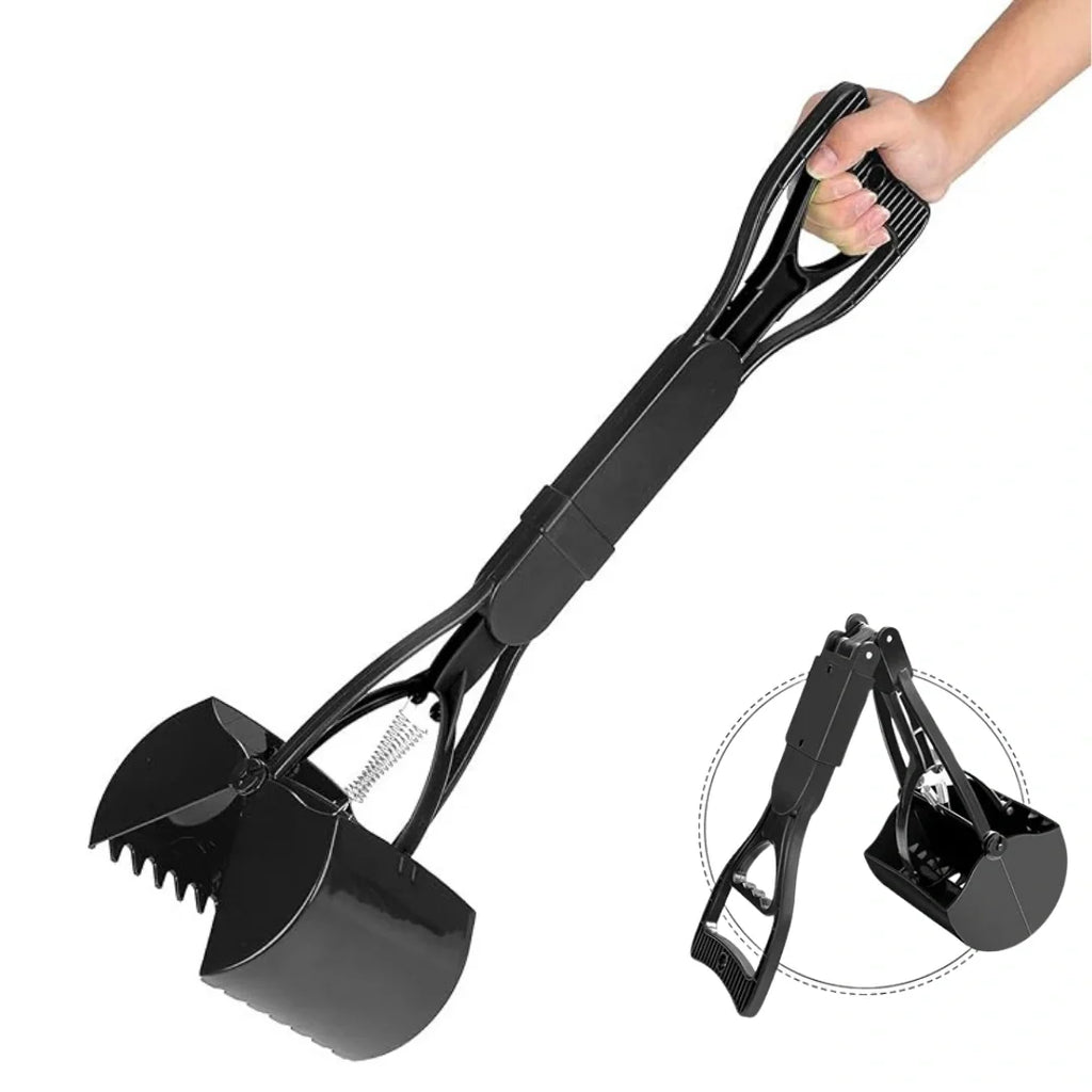 PawPick Foldable Dog Poop Scoop black - Petifo