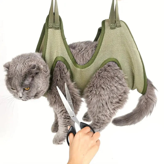 Kloklippning Katt,
Katt Hängmatta, Grooming hängmatta