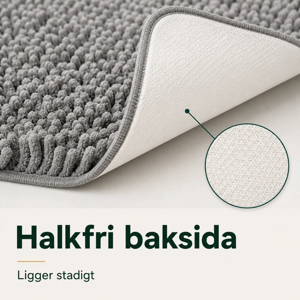 Non-slip backing on paw mat – Petifo