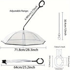RainPaw Dog Umbrella with Lead - Petifo