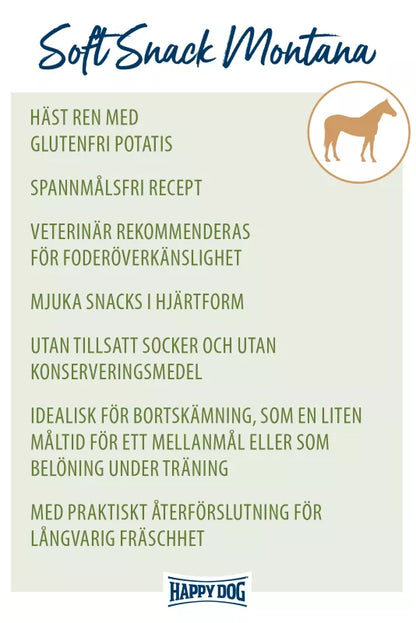 Happy Dog Soft Snack Montana - Djurslottet