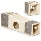 PawHut 2-in-1 Cat Tunnel