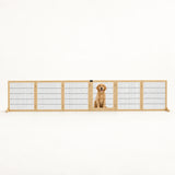 PawHut Foldable Wooden Dog Gate