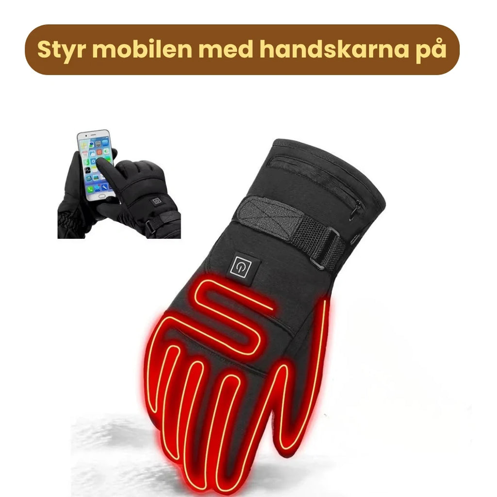 touch-friendly heated gloves Petifo