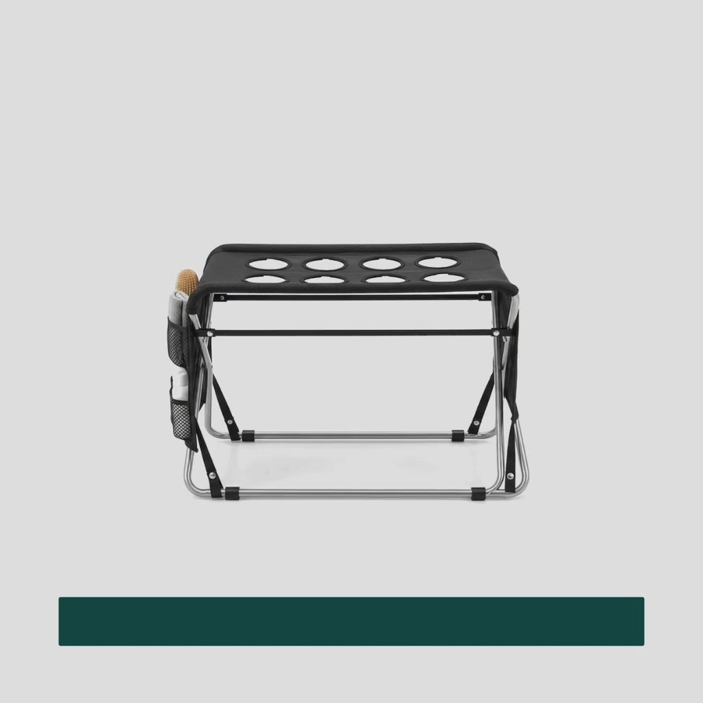 TailCare Pet Grooming Stand with a folding frame and mesh hammock – Petifo