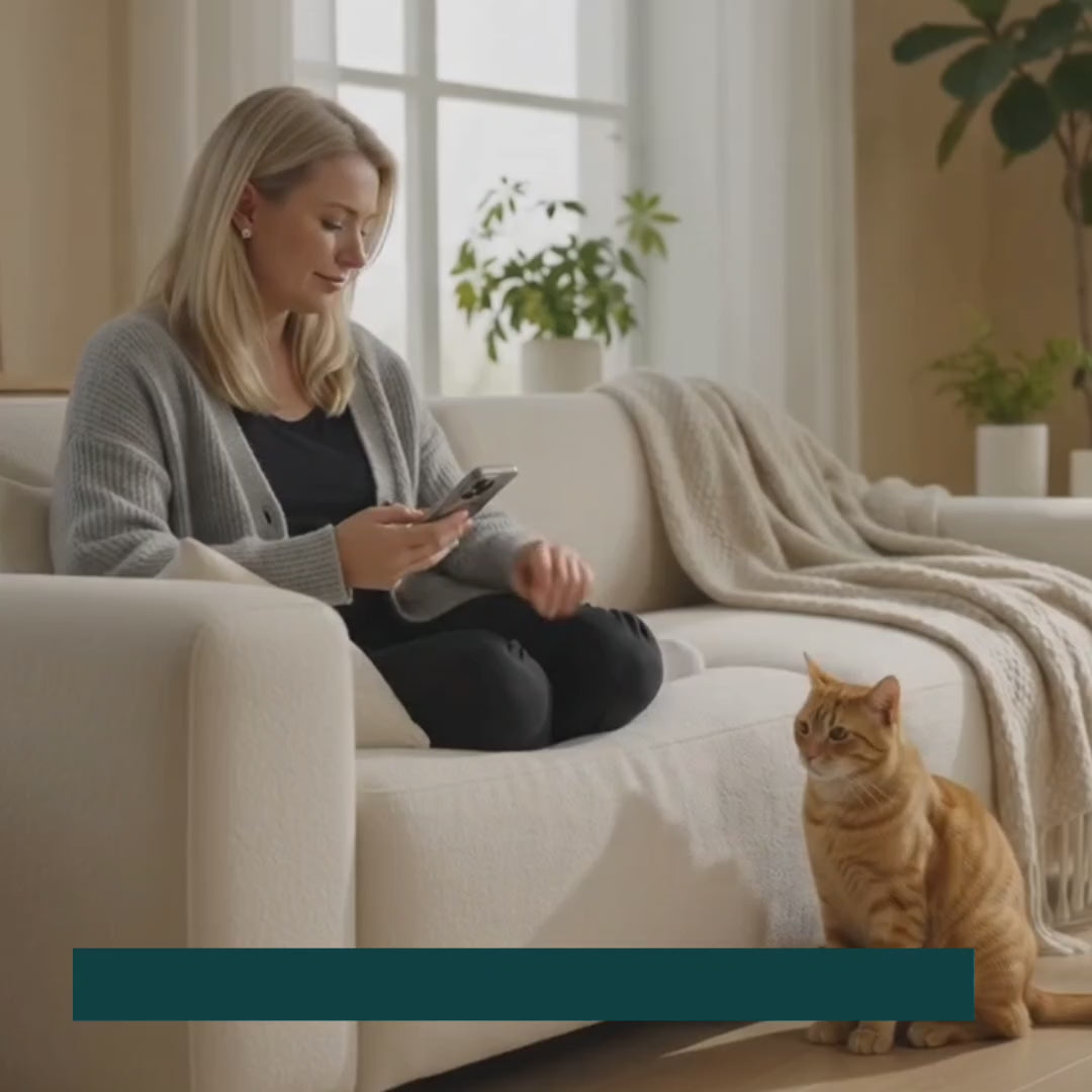 PawHut six-meal feeder serving cooled wet food - Petifo