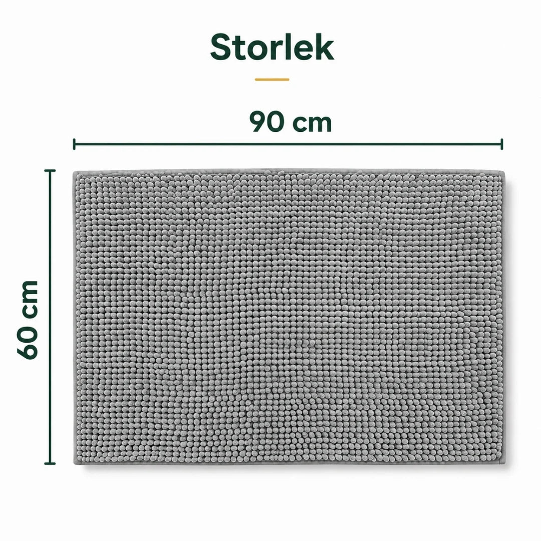 Size guide for paw mat 90x60 cm – Petifo