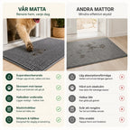 Torrtass paw mat compared with an ordinary mat – Petifo