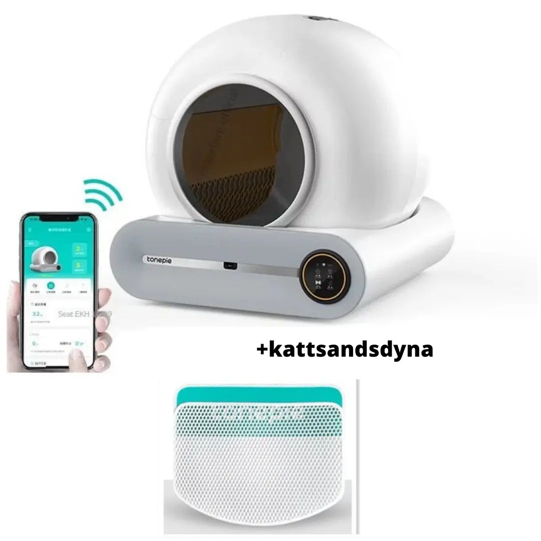 Litterluxe Pro Självrengörande Kattlåda - Djurslottet