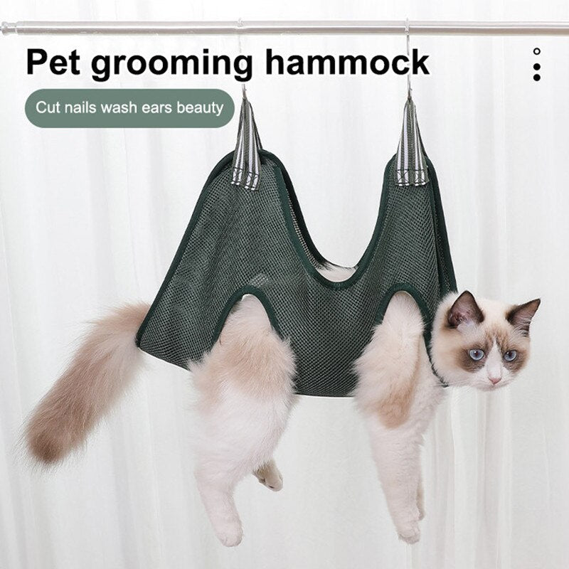 Kloklippning Katt,
Katt Hängmatta, Grooming hängmatta