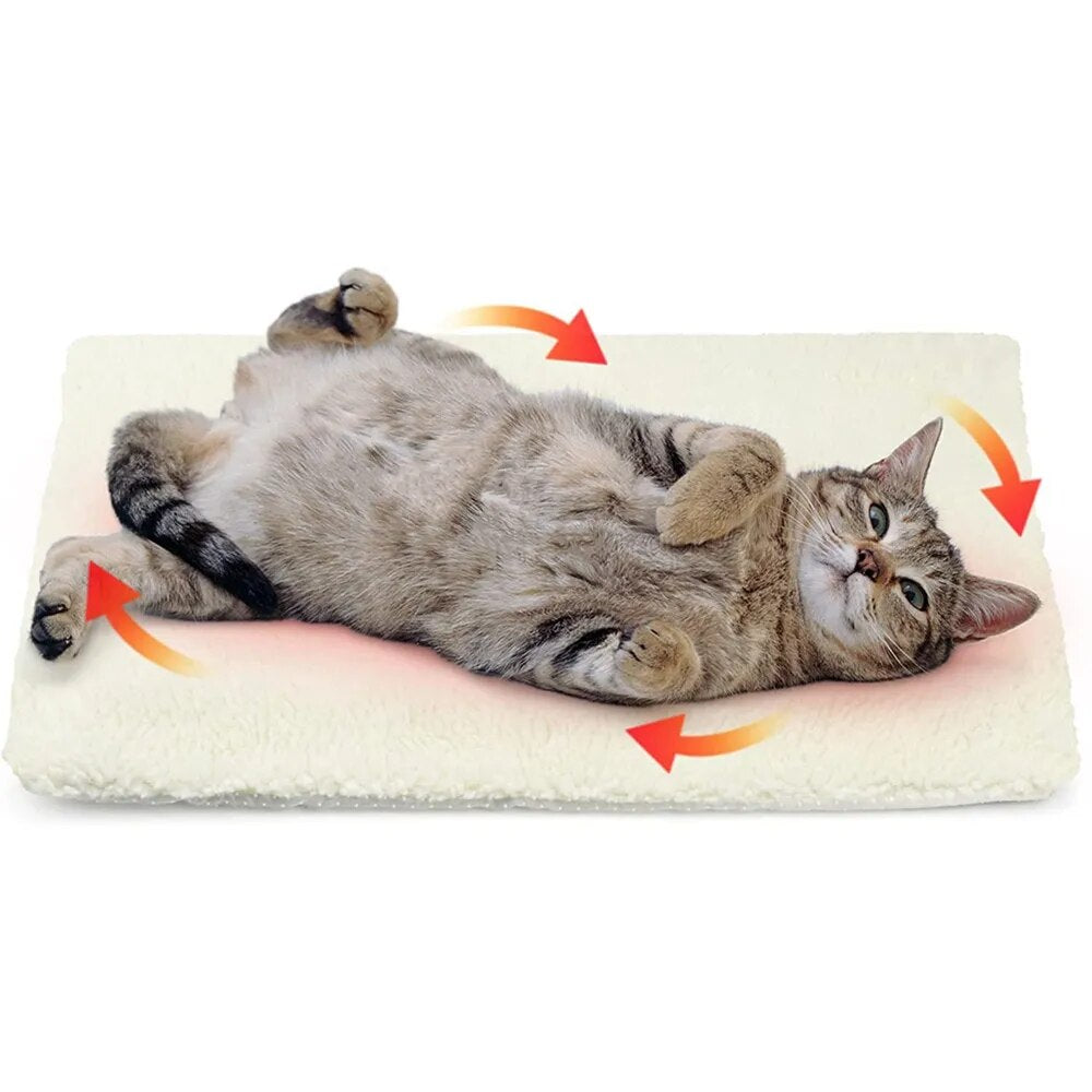 Värmedyna Katt, 
Elektrisk Värmedyna Katt, Självuppvärmande Värmedyna